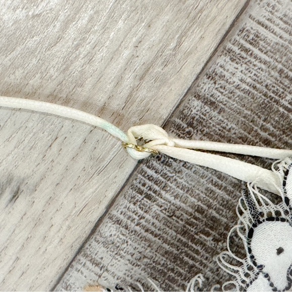 Lulus delicate darling beige and ivory lace bodycon high neck dress ❤️ - Picture 12 of 15